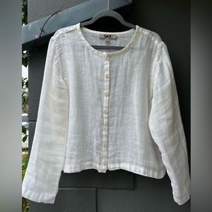 FLAX linen top size medium